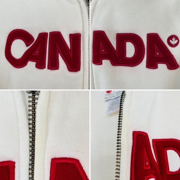 HBC Hudson’s Bay Co CANADA 2010 Winter Olympics Official Girls Cotton Hoodie - Picture 16 of 16